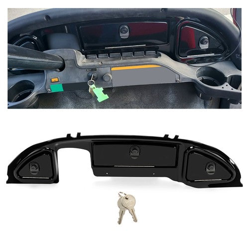 Solid Spare DashBoard Dash Cover With keys For Club Car Precedent Tempo Onward 2008.5-Up