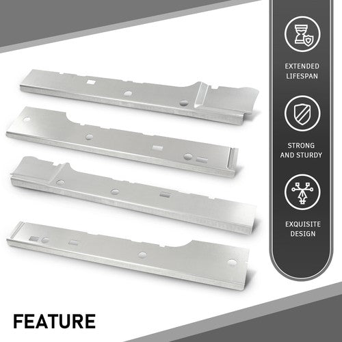 Solid Spare Inner Rocker Panels Fit For 2004-2008 Ford F-150 4 Door Extended Cab Left+Right