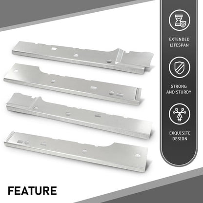 Solid Spare Inner Rocker Panels Fit For 2004-2008 Ford F-150 4 Door Extended Cab Left+Right