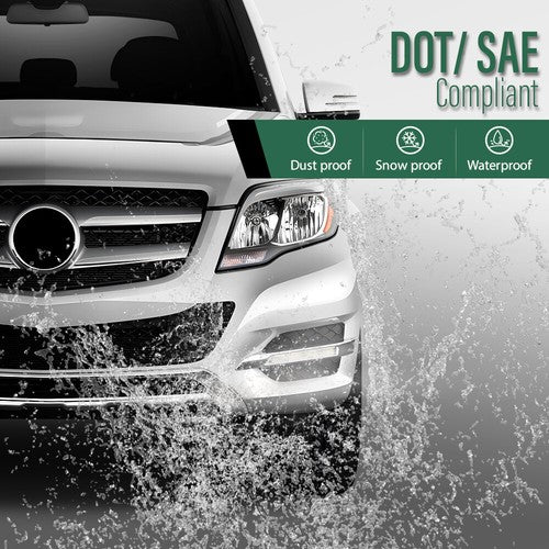 Solid Spare LED Fog Light Daytime Running Lamp Left Fit For Mercedes-Benz S550 S600 S63 AMG
