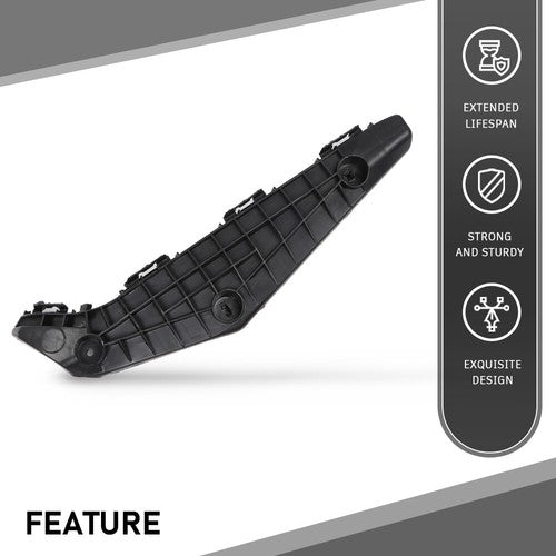 Solid Spare Fit For 2011-2013 Toyota Highlander Front Bumper Retainer Bracket Left Side