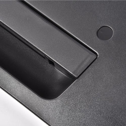 Solid Spare Tailgate Rear Handle Black Fit For 2004-2012 Nissan Titan W/ Emblem Provision
