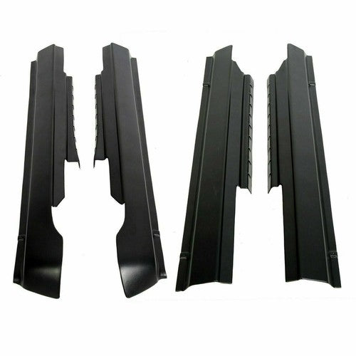 Solid Spare 4PCS ROCKER PANEL GUARD SILL PLATE COVER FOR RAM 1500/2500/3500 CREW CAB 2009-18