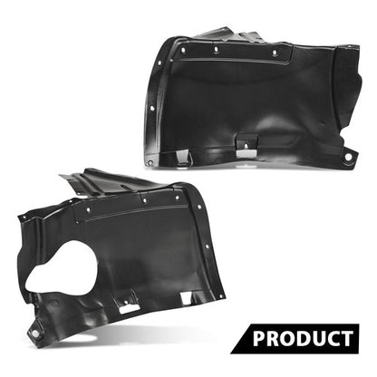 Solid Spare Fit For 06-08 Audi A3 Front Left+Right Front Section Fender Liner Splash Shield