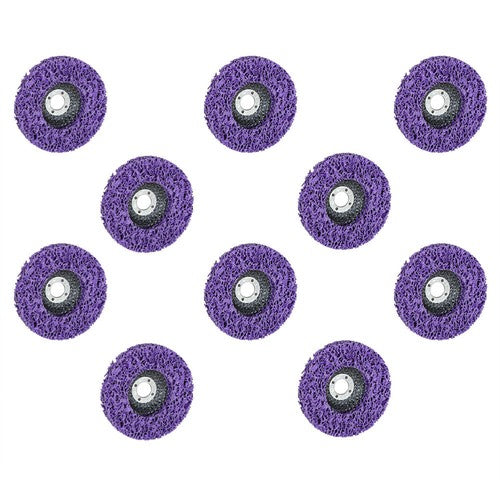 Solid Spare 10 PackS 4"x5/8 Strip Discs Rust Remover Wheel Paint Removal Disc Angle Grinder