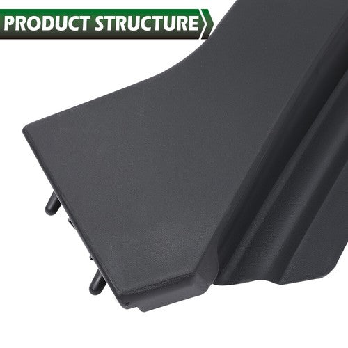 Solid Spare Fit For 10-18 Ram 2500 3500 Right Side Bumper Trim Headlight Filler Molding