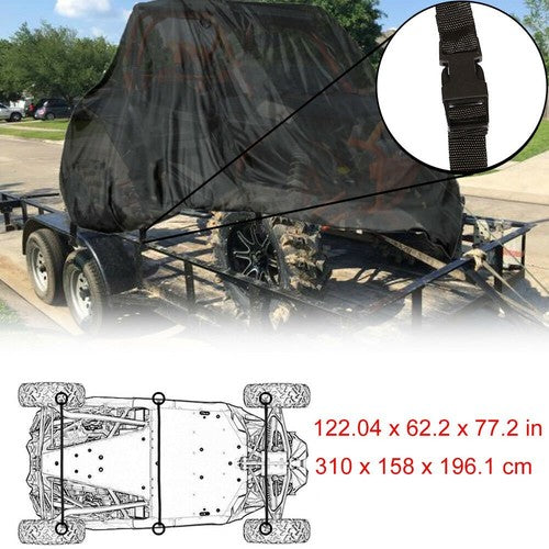 Solid Spare NEVERLAND Utility Vehicle Storage Cover SXS Waterproof For Yamaha WOLVERINE X4