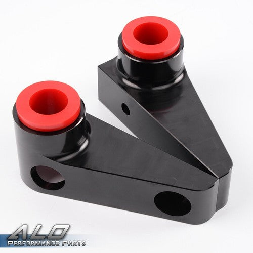 Solid Spare FIT FOR 2007-2017 JEEP WRANGLER JK SWAY BAR BRACKET CONTROL ARMS KIT BLACK & RED