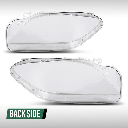 Solid Spare Fit For 2011-2015 Mercedes-Benz ML Class W166 Headlight Headlamp Lens Cover