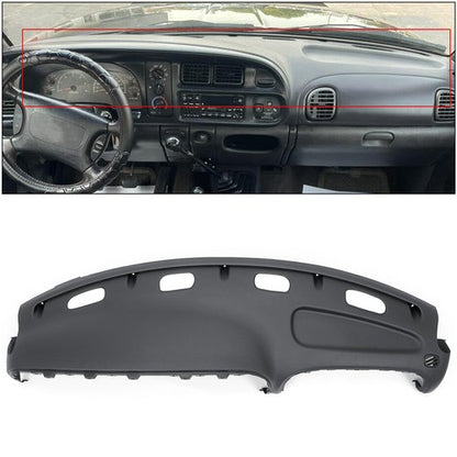 Solid Spare For 1998-01 02 Dodge Ram 1500 2500 3500 Dark Gray Instrument Dash Pad Top Cover