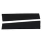 Solid Spare Fit For 2011-2019 Jeep Grand Cherokee Rear Door B Pillar Window Trim Black 2pcs