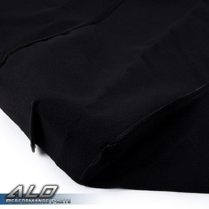 Solid Spare Fit For 2013-2020 Polaris Scrambler 850 1000 Synthetic Leather Seat Cover Black