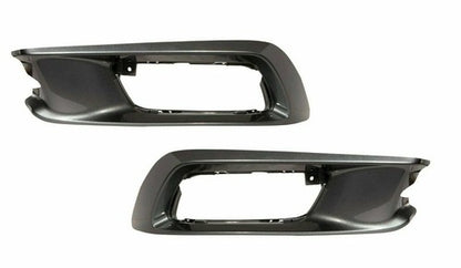 For 2012 Honda Civic Sedan LX EX EX-L Front Bumper Fog Light Cover Kit pair