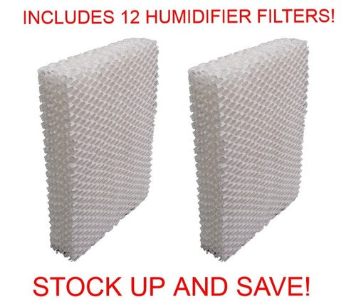 Solid Spare EFP Humidifier Filters for Vornado Model 30 40 50 (12-Pack)