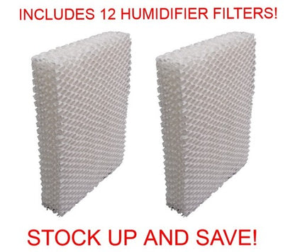 Solid Spare EFP Humidifier Filters for Vornado Model 30 40 50 (12-Pack)