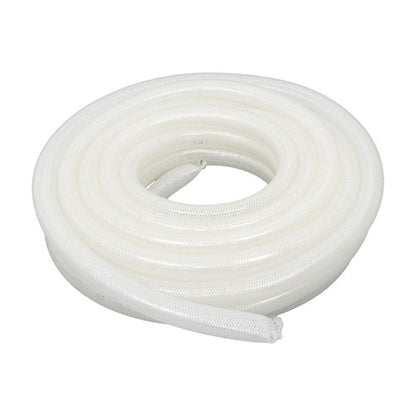 Solid Spare 1" ID × 1-19/64" OD 50ft Clear Braided Hose High Pressure Flexible Reinforce PVC
