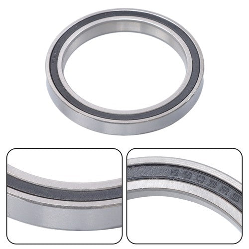 Solid Spare 10Pcs 6809-2RS Deep Groove Ball Bearings 45mm Inner Dia 58mm OD 7mm Bore Sealed