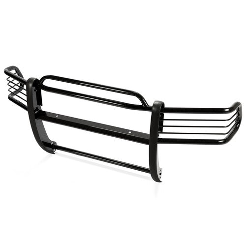 Solid Spare FOR 97-04 DAKOTA/98-03 DURANGO BLACK COATED MILD STEEL FRONT BUMPER GRILL GUARD