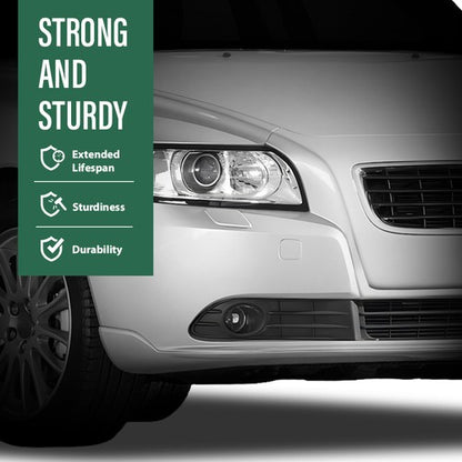 Solid Spare Fog Light Cover Bezel Trim Left+Right Side Fit For 2008-2012 Volvo S40 V50 S50