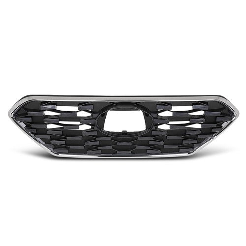 Solid Spare Front Bumper Upper Grille W/O Adaptive Cruise Fit For 2020-2022 Hyundai IONIQ