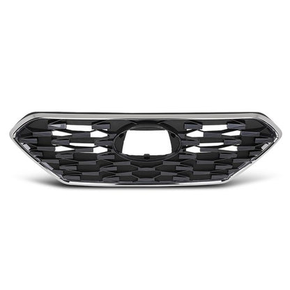 Solid Spare Front Bumper Upper Grille W/O Adaptive Cruise Fit For 2020-2022 Hyundai IONIQ