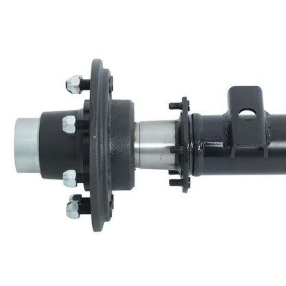 Solid Spare Trailer Axle-7000 lb Idler 8 Lug 95" Hubface 80" Spring Center/8 × 6.5 Bolt