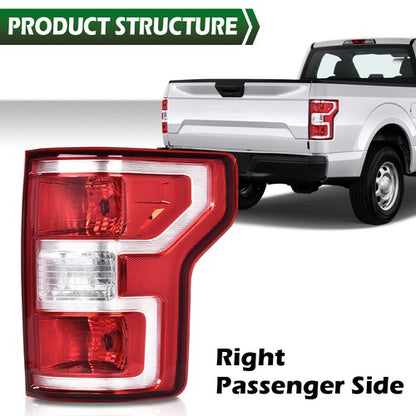 Solid Spare Fit For Ford F150 F-150 Pickup 2018-2020 Right Passenger Tail Light Rear Lamp