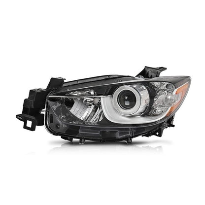 Solid Spare Halogen Projector Headlights Assembly Fit For 2013-2016 Mazda CX-5 Left Side