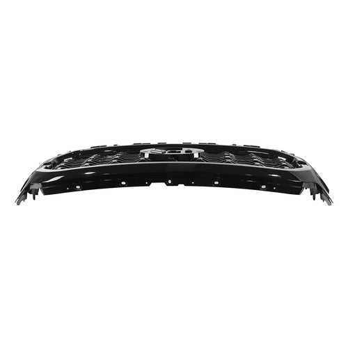 For 2021 2022 2023 Ford F150 F-150 XL XLT Front Bumper Grill Upper Grille Black
