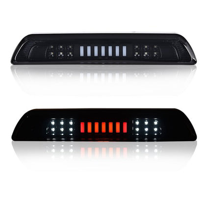 Solid Spare Fit For 2007-2018 Toyota Tundra Smoke/Black LED 3rd Third Brake Light Cargo Lamp