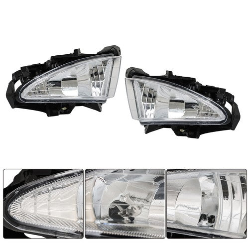 Solid Spare Front Fog Light Left+Right For 2007-2010 Hyundai Elantra Engine Motor Mount 4pcs