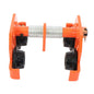 Solid Spare 4400LBS Load Capacity Alloy Steel Push Beam Trolley 65-190mm with Dual Wheels