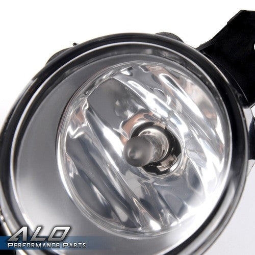 Solid Spare Clear Bumper Fog Lights w/ Bulbs Fit For Altima Maxima Rogue Sentra Left+Right