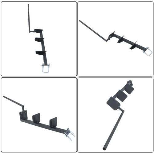 Solid Spare NEW 3 Step Boat Step Deep ''V'' Boat Trailer Steps Heavy Duty w/ Handle