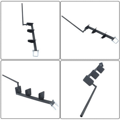 Solid Spare NEW 3 Step Boat Step Deep ''V'' Boat Trailer Steps Heavy Duty w/ Handle