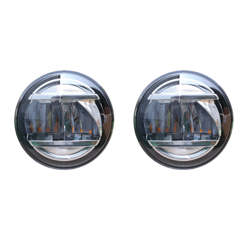 Fit 2024 Subaru Crosstrek Full LED Front Fog Lights Lamp Double light W/Switch