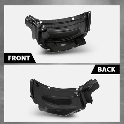 Solid Spare Fit For Audi A7 2012-2015 Front Left & Right Fender Liner Wheel Spoiler