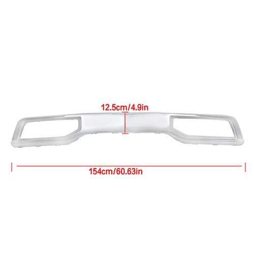 Solid Spare Suitable For 19-21 Chevrolet Silverado 1500 Front Bumper Skid Plate Lower Trim
