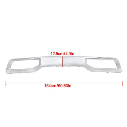 Solid Spare Suitable For 19-21 Chevrolet Silverado 1500 Front Bumper Skid Plate Lower Trim