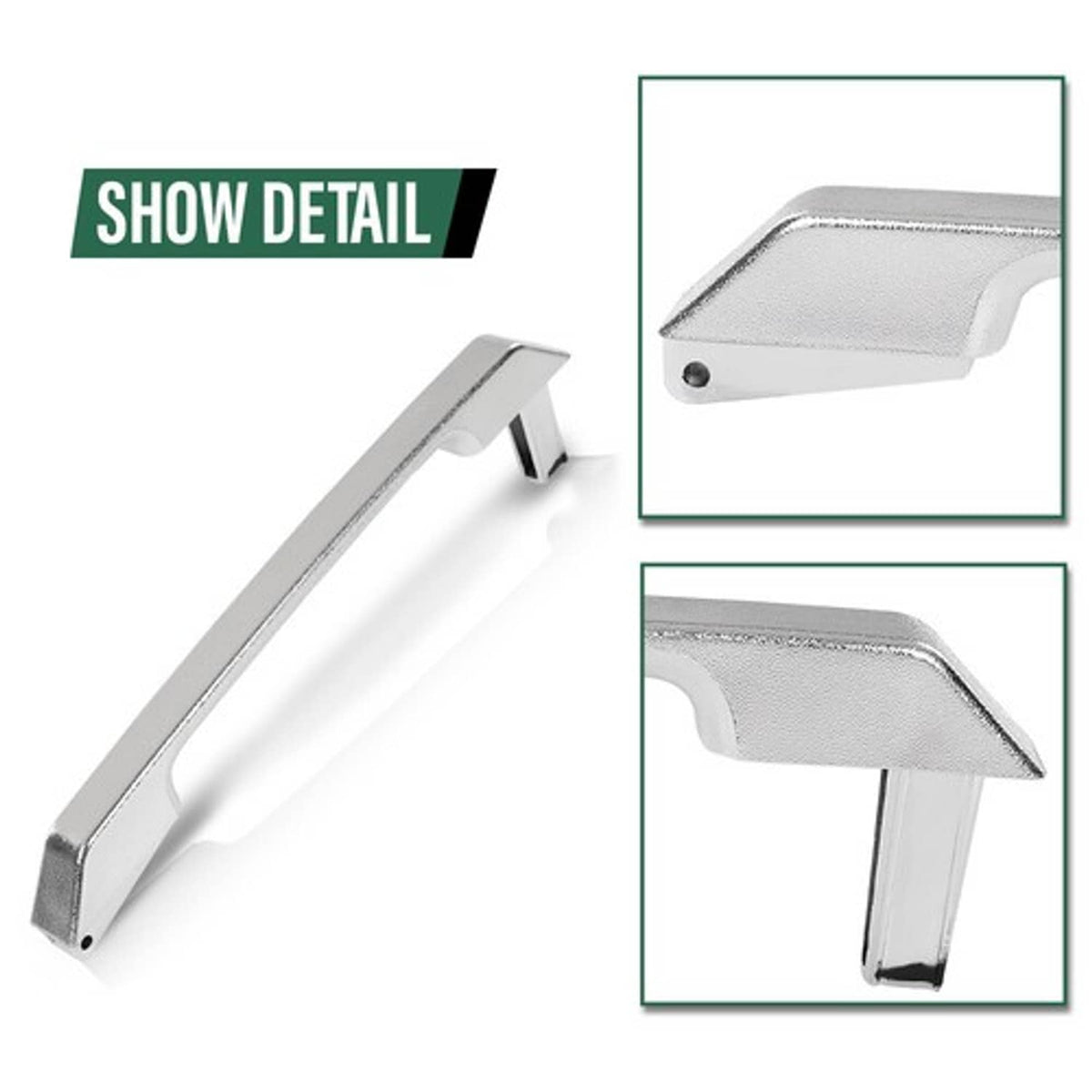 Solid Spare Tailgate Handle Lift Gate Handle Silver Fit For 03-09 Hummer H2 4-Door