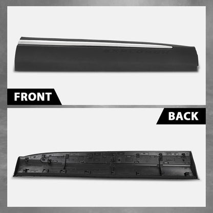 Solid Spare Front Door Lower Molding Chrome Trim Right Side Fit For 2020-2023 Ford Explorer