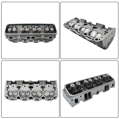 Solid Spare 2Pcs Complete Cylinder Head For Chevrolet Express 1500 1996-02 5.7L OHV VORTEC
