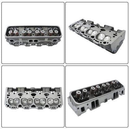 Solid Spare 2Pcs Complete Cylinder Head For Chevrolet Express 1500 1996-02 5.7L OHV VORTEC