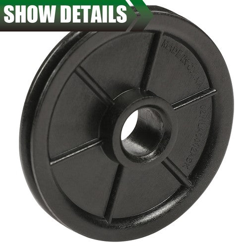 Solid Spare 144C56 Idler Pulley Fit For Chamberlain LiftMaster Square Rail Garage Door