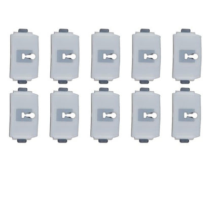 Solid Spare Bed Side Belt Molding Trim Clips Fit For 73-79 Ford F100 F150 F250 F350 Bronco