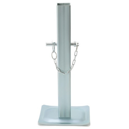 Solid Spare 8000lbs Jack Stand Drop Leg Foot Pad For Square Jacks W/ 2'' Tube Trailer Camper