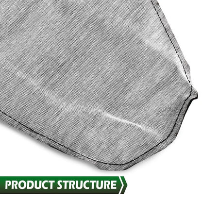 Solid Spare Fit For 2006-2009 Yamaha Wolverine 350 Standard ATV Seat Cover Black Seat Cover