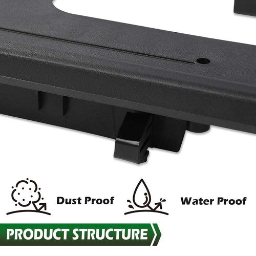 Solid Spare Fit For 11-16 F250 F350 Super Duty Front Bumper License Plate Mounting Bracket