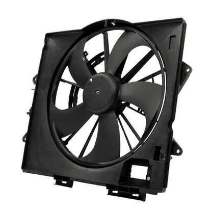 Solid Spare Radiator Condenser Cooling Fan Assembly 622930 For Cadillac STS 2009-2010 2011