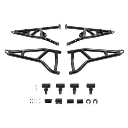 Solid Spare Front A-Arms 1.5" Forward Offset Steel For Polaris RZR XP 1000/4 1000 2014-2023